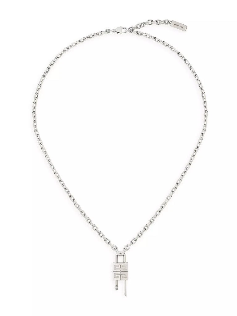 Givenchy Lock Necklace with 4G Padlock 1
