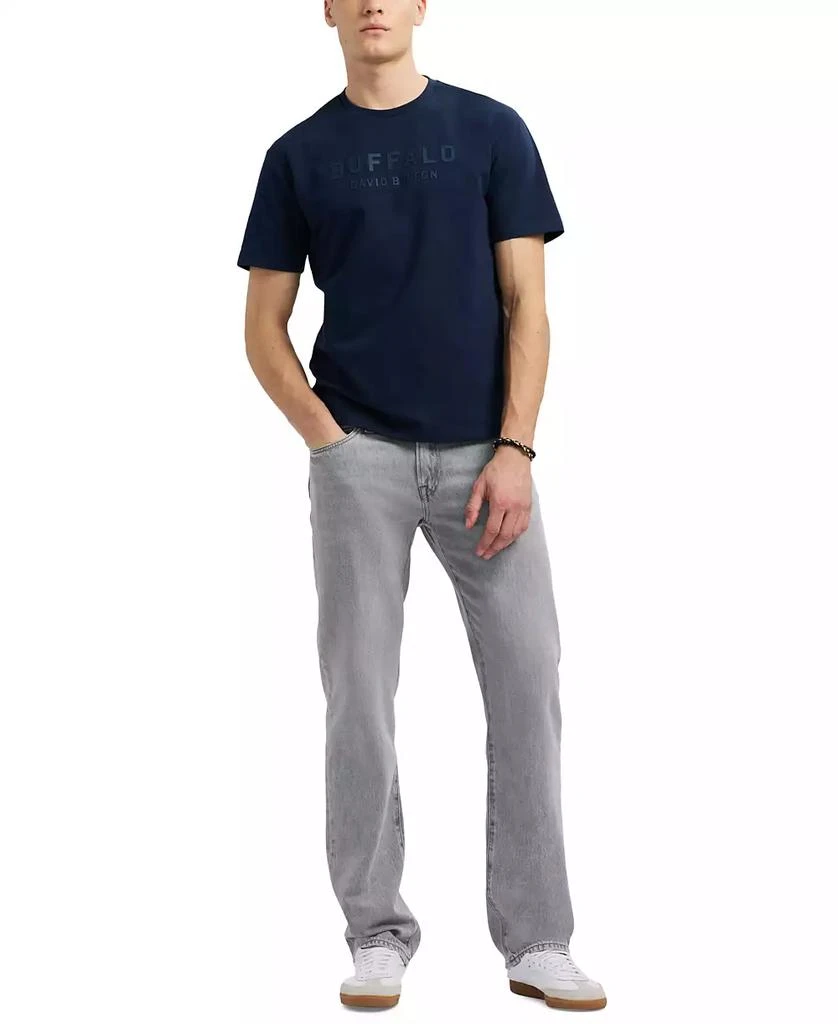 BUFFALO David Bitton Men
s Tomba Short Sleeve Crewneck Raised Logo Graphic T-Shirt 3