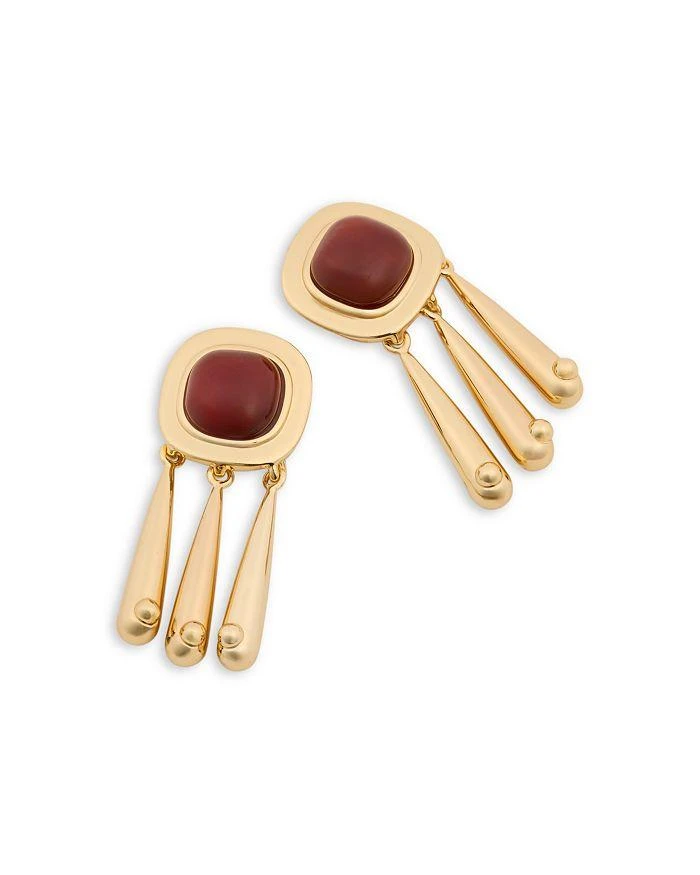 AQUA Resin Beaded Earrings - Exclusive