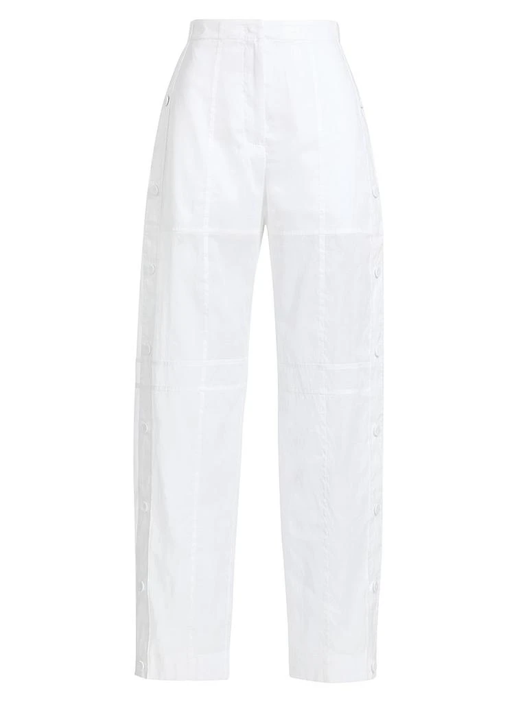 Jil Sander Muslin Cotton Seamed Trousers 1