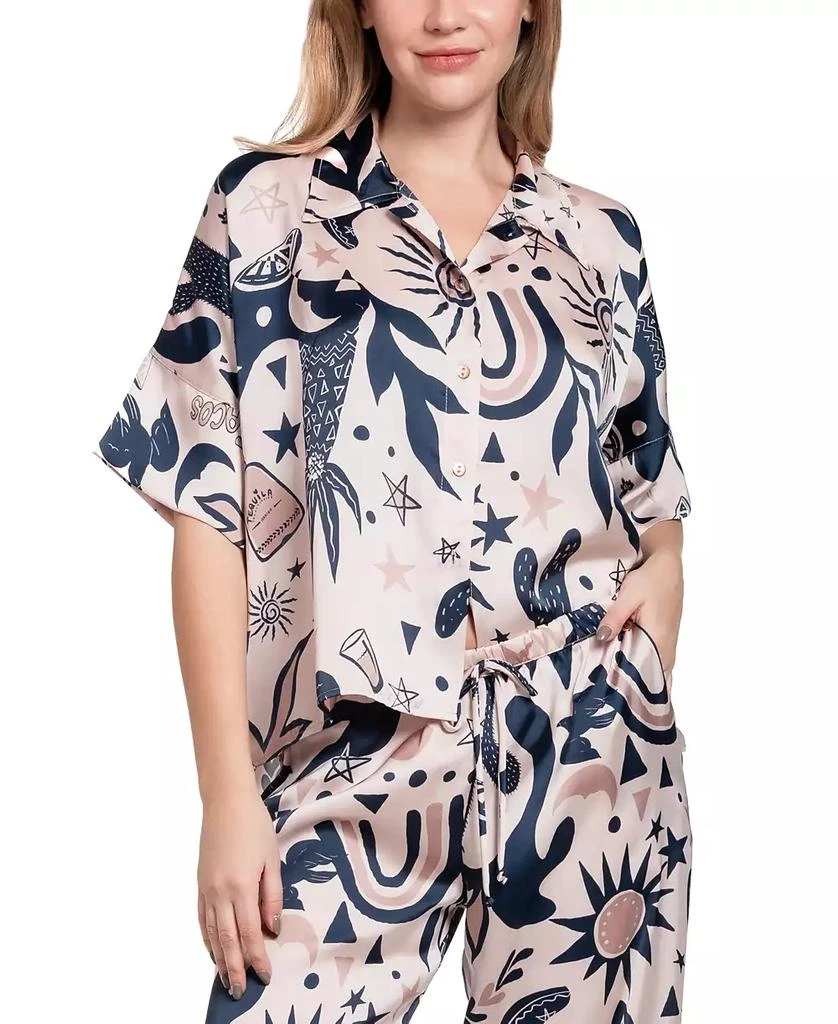 Midnight Bakery Women's Satin Sunrise Pajama Set 5