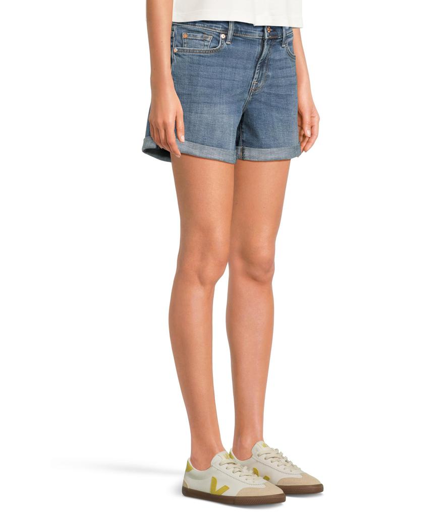 7 For All Mankind Mid Roll Shorts