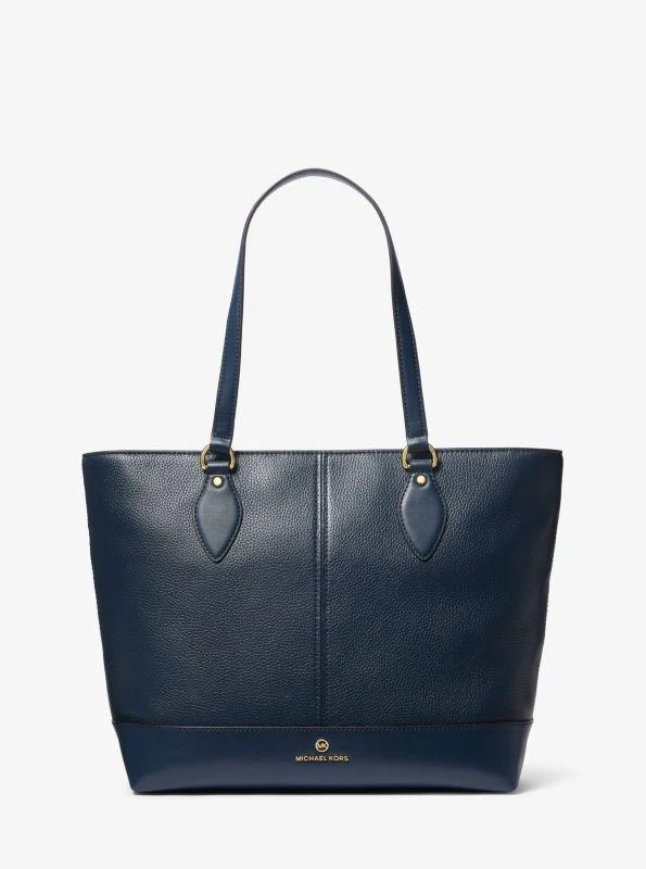 michael_kors Beth Large Pebbled Leather Tote Bag 1