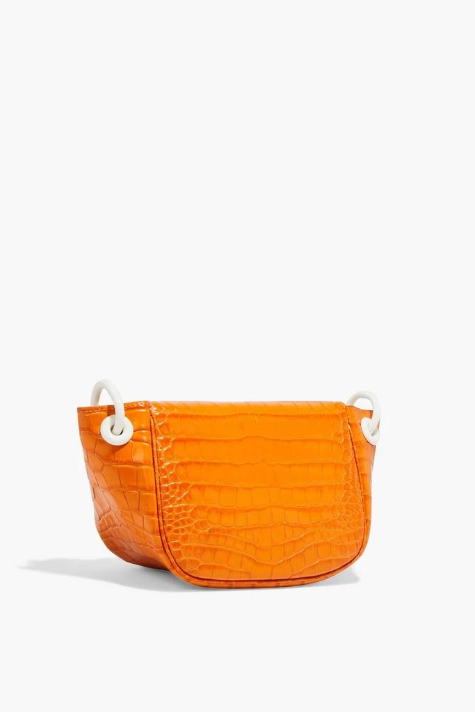 Simon Miller Bend croc-effect leather shoulder bag 3