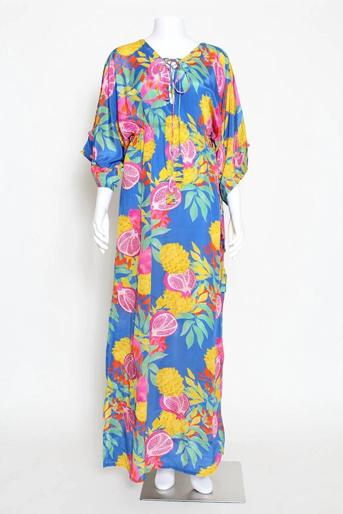 Taj By Sabrina Crippa Taj By Sabrina Crippa - Athens Pomegranate Kaftan Maxi Dress 2