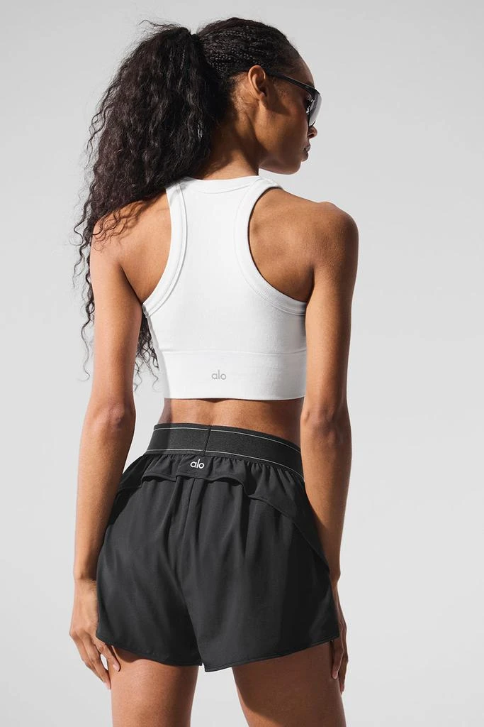 Alo Seamless Delight High Neck Bra - White 2