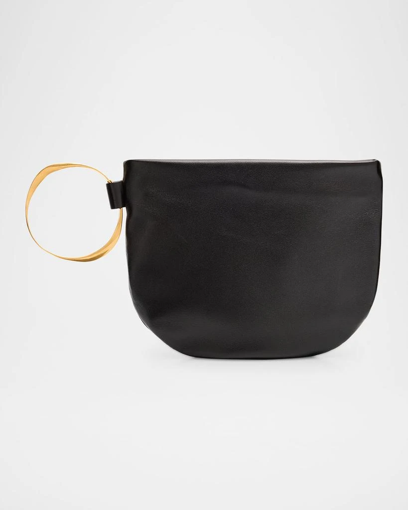 The Row Geo Bracelet Clutch Bag in Napa Leather 1