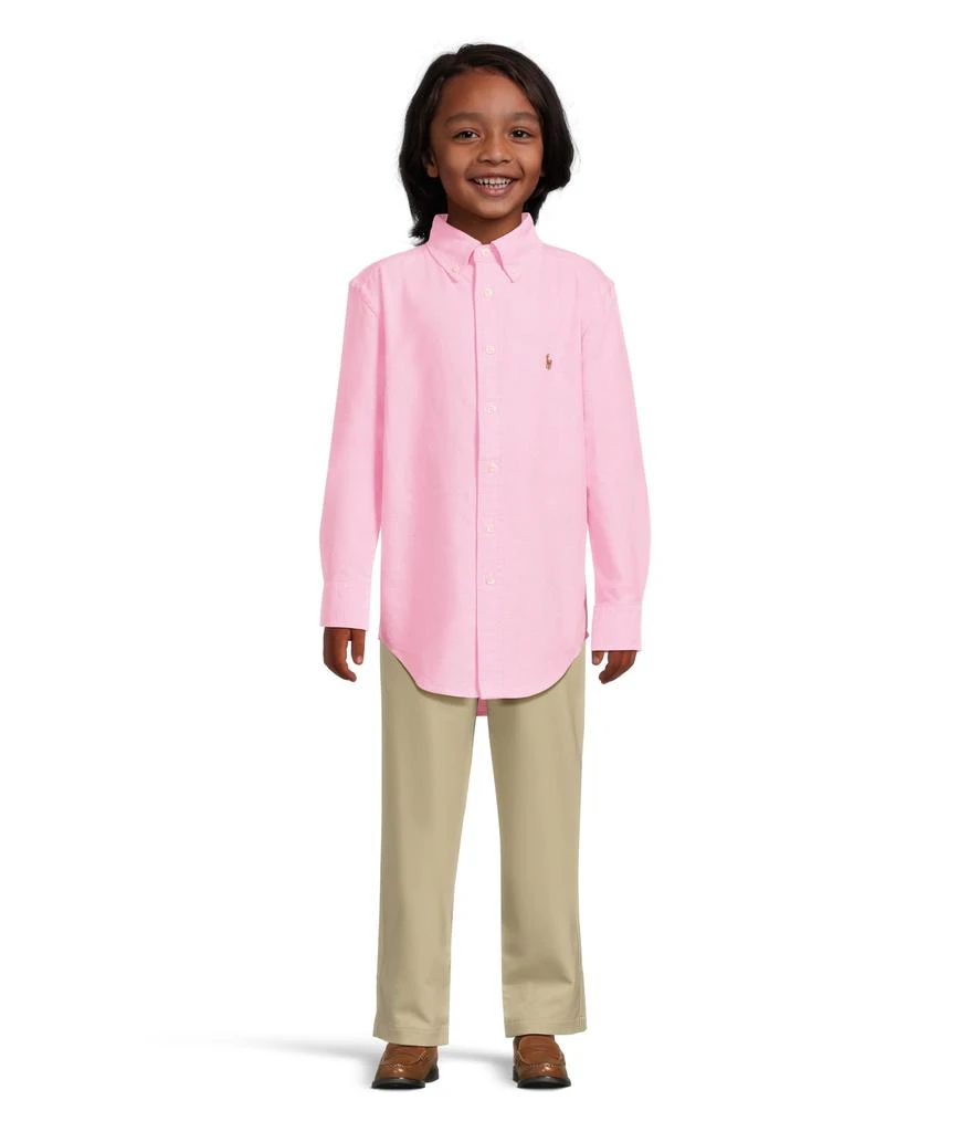 Ralph Lauren Cotton Oxford Sport Shirt (Big Kids) 1