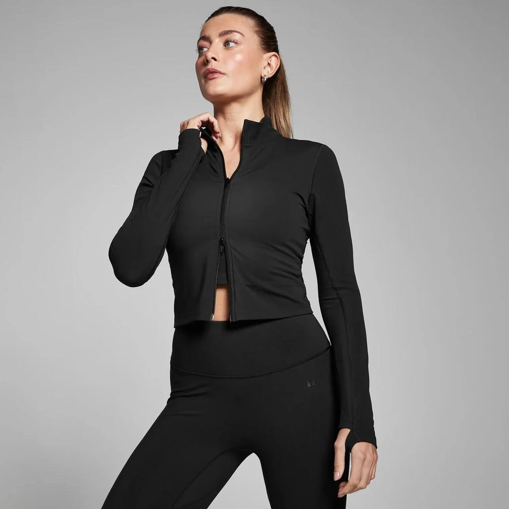 MP MP Women's Tempo Cropped Jacket - Black 1