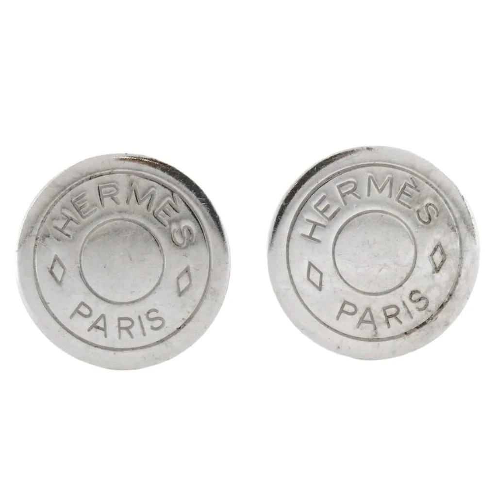 Hermes Metal Clip Earrings (Pre-Owned)