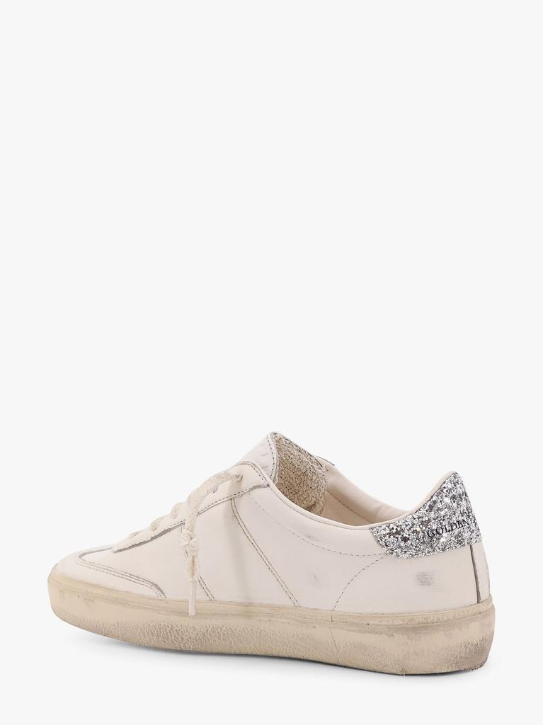 スニーカー Soul star low-top leather sneakers with used effect Golden Goose Soul star low-top leather sneakers with used