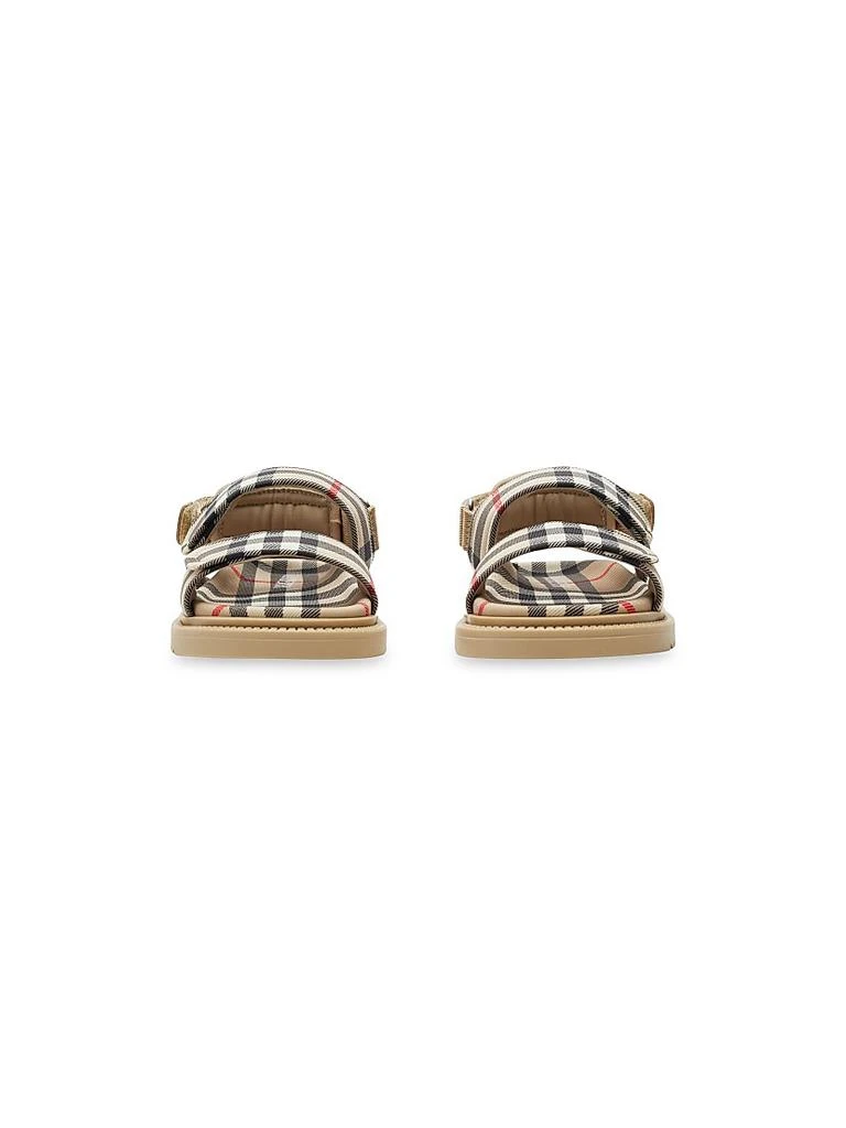 Burberry Little Kid's Check Sandals 2
