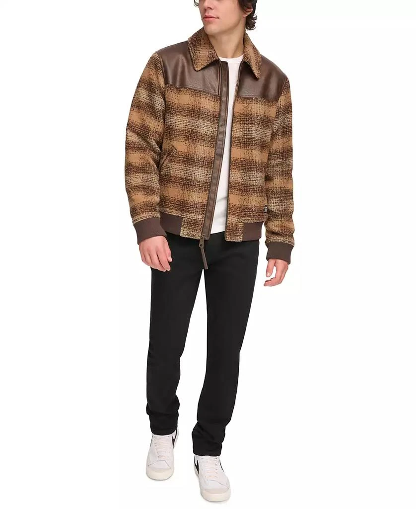 Levi's Men's Plaid Bomber Jacket 7