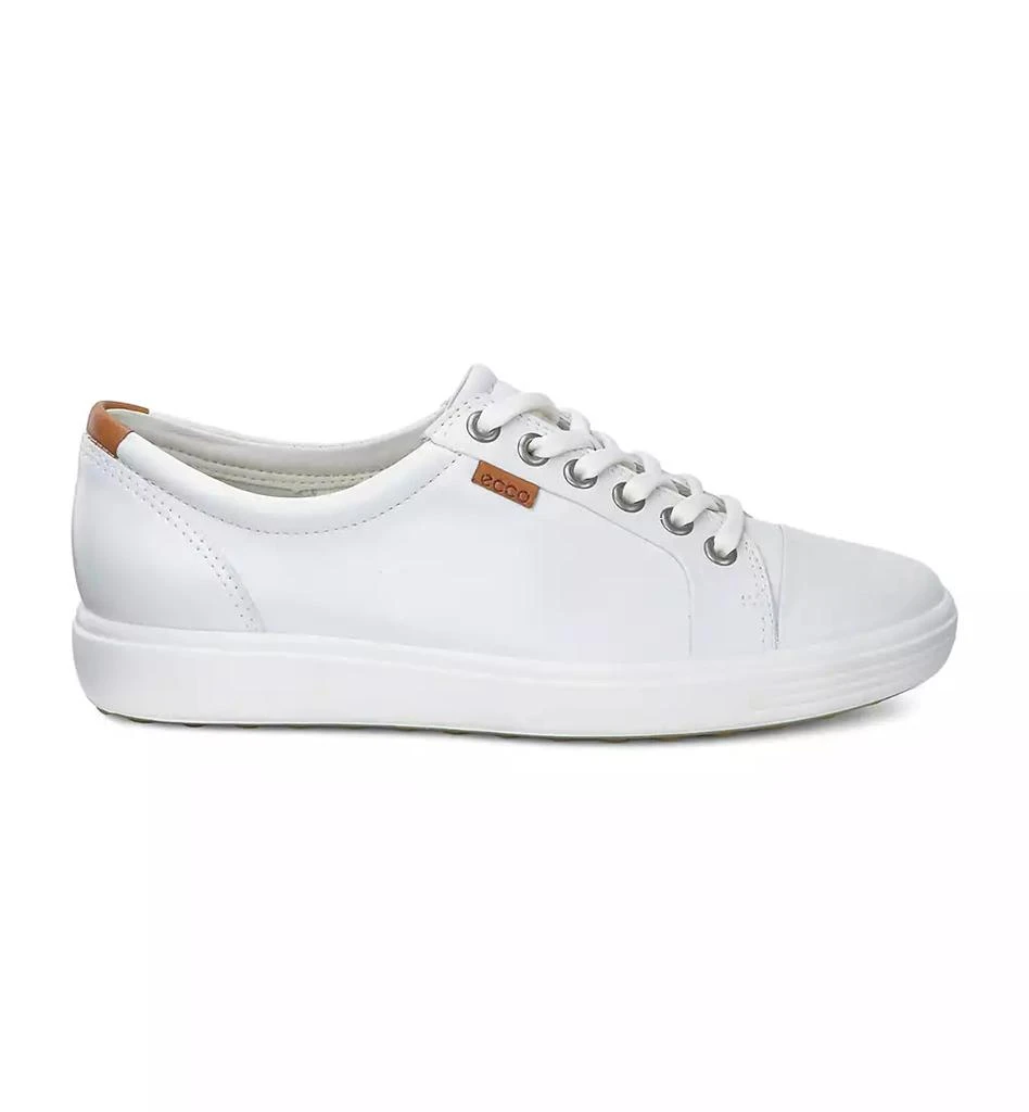 ECCO Soft 7 Leather Lace-Up Casual Sneakers 2