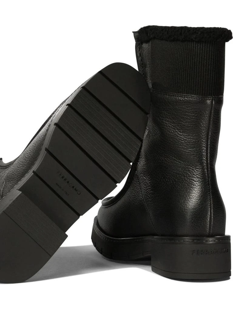 Salvatore Ferragamo Salvatore Ferragamo "Montse Fur" Ankle Boots 5