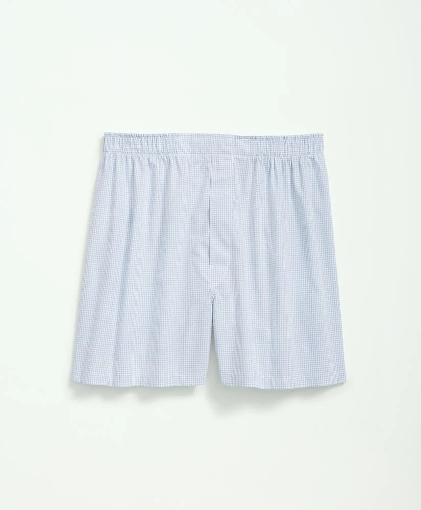 Brooks Brothers Cotton Broadcloth Double Checked Boxers 1