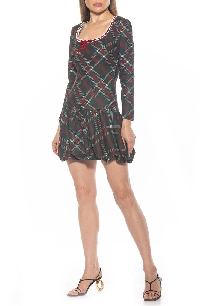 ALEXIA ADMOR Rach Bubble Hem Drop Waist Dress 4