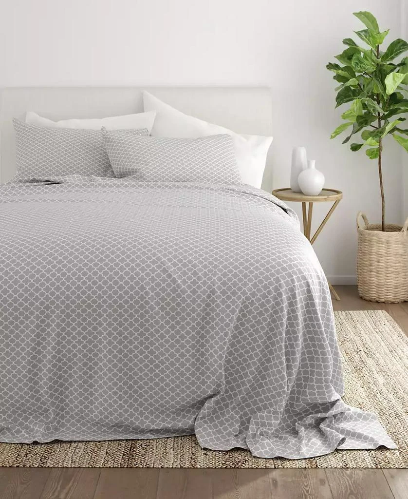 IENJOY HOME The Farmhouse Chic Premium Ultra Soft Pattern 3-Pc. Sheet Set, Twin 4
