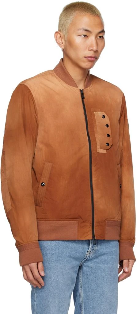BELSTAFF Orange Parameter Bomber Jacket 2