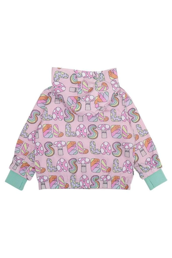 Stella McCartney Stella McCartney Kids Logo Printed Zip-Up Jacket 2
