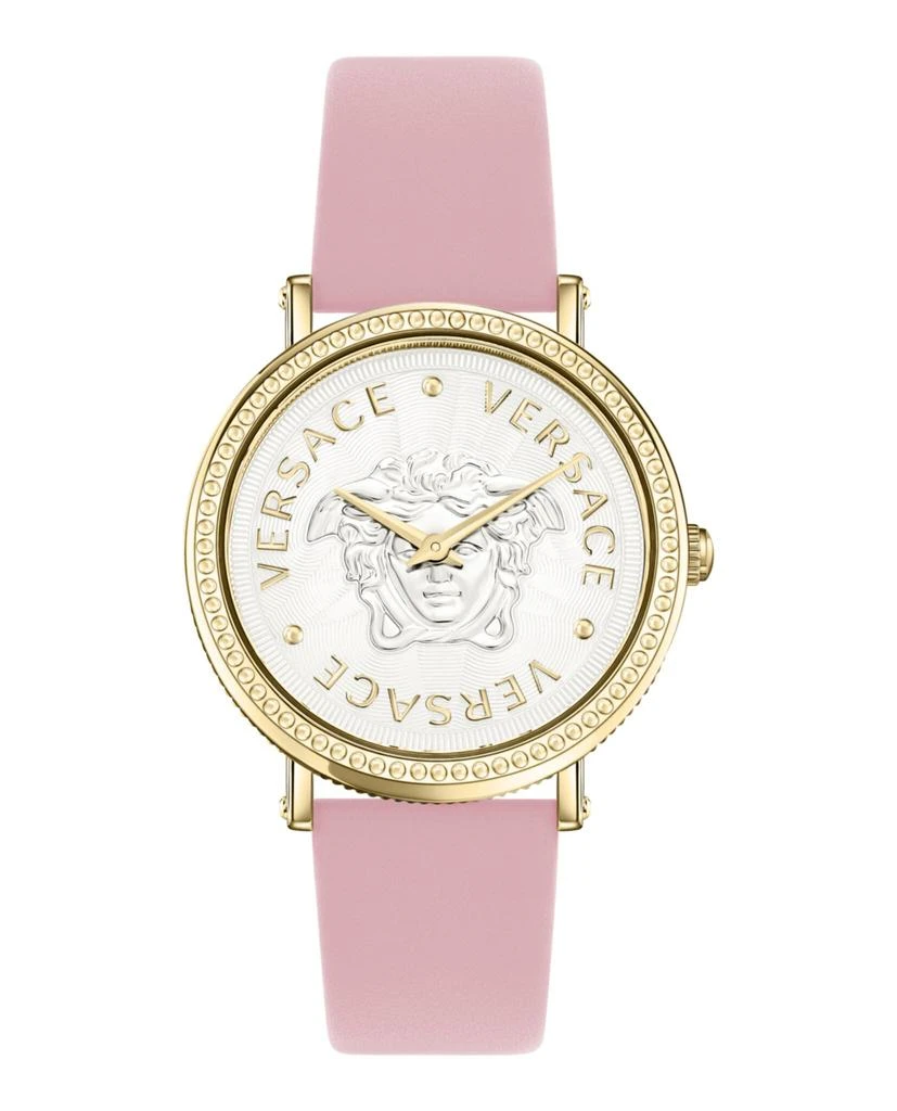VERSACEV-Dollar Leather Watch Versace V-Dollar Leather Watch – Zulily main image 4