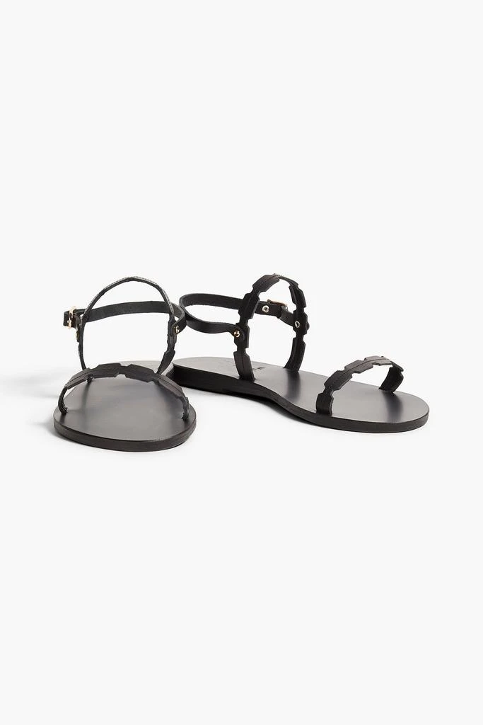 ANCIENT GREEK SANDALS Clio laser-cut leather slingback sandals 2