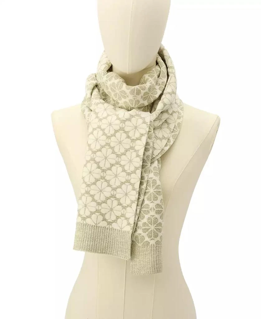 Kate Spade Spade Flower Tonal Scarf 5