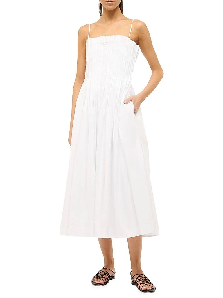 Shop Bella Pleated Cotton-Blend Sleeveless Midi-Dress on Sale at  BeyondStyle  Get 76% Off Bella Pleated Cotton-Blend Sleeveless Midi-Dress  with Limited-Time Flash Deals, Exclusive Discounts, and Special Offers.  Enjoy Unbeatable Savings on