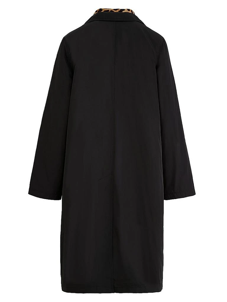 Jane Post Leopard Double-Layer Wool Coat 2