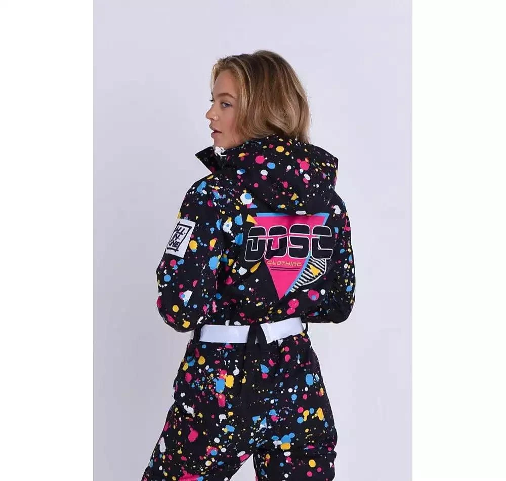 OOSC Women
s Catalina Wine Mixer Ski Suit 3