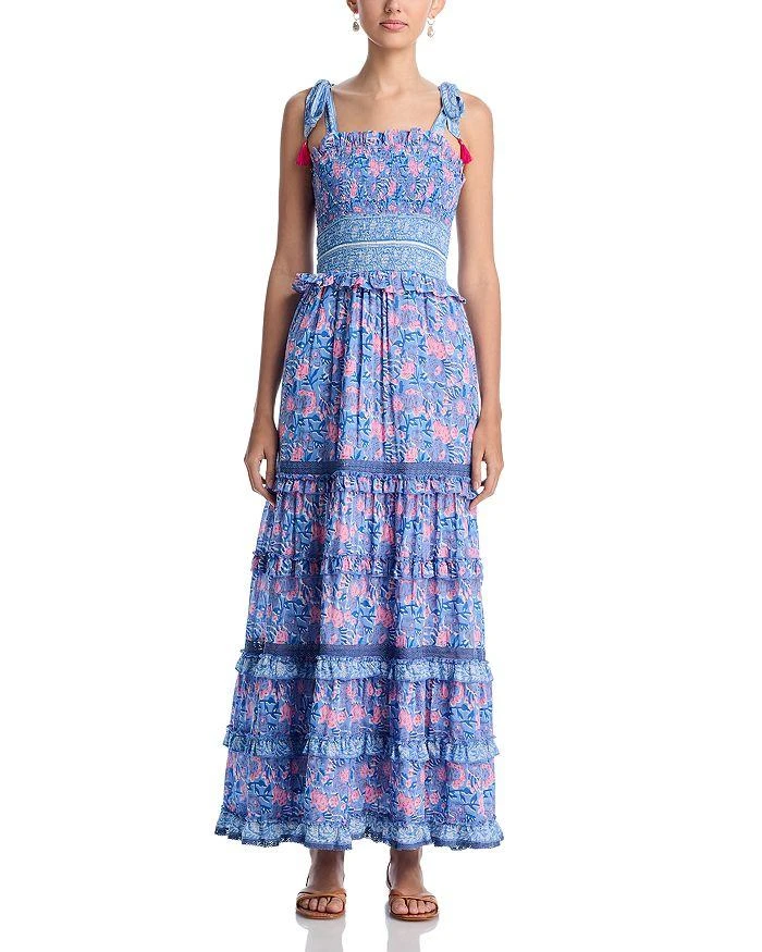BELL Natalia Tiered Maxi Dress 7