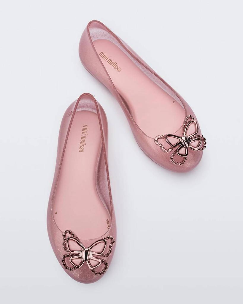 Mini Melissa Mini Melissa - Girls' Sweet Love Butterly Flats
