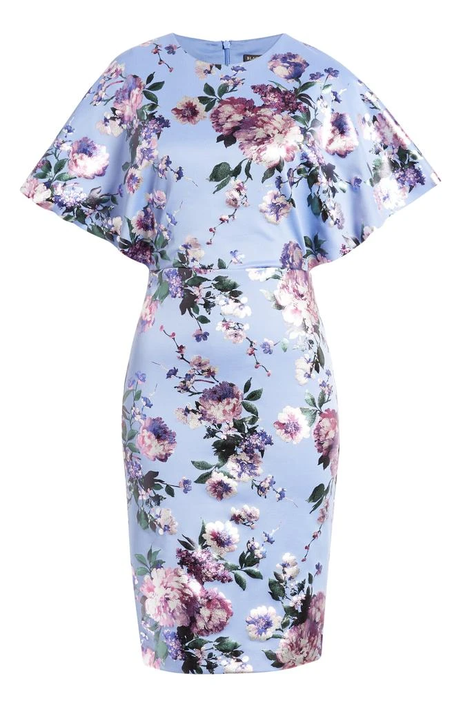 Black Halo Ula Floral Sheath Dress 5