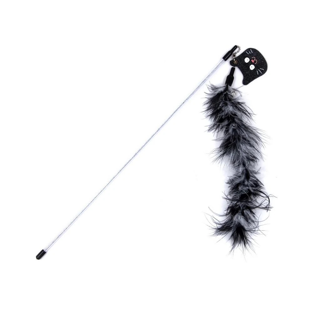 pudus Touchcat Tail-Feather Designer Wand Cat Teaser