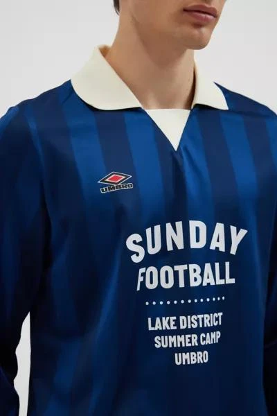 Umbro Umbro Sunday Football Long Sleeve Polo Shirt 4