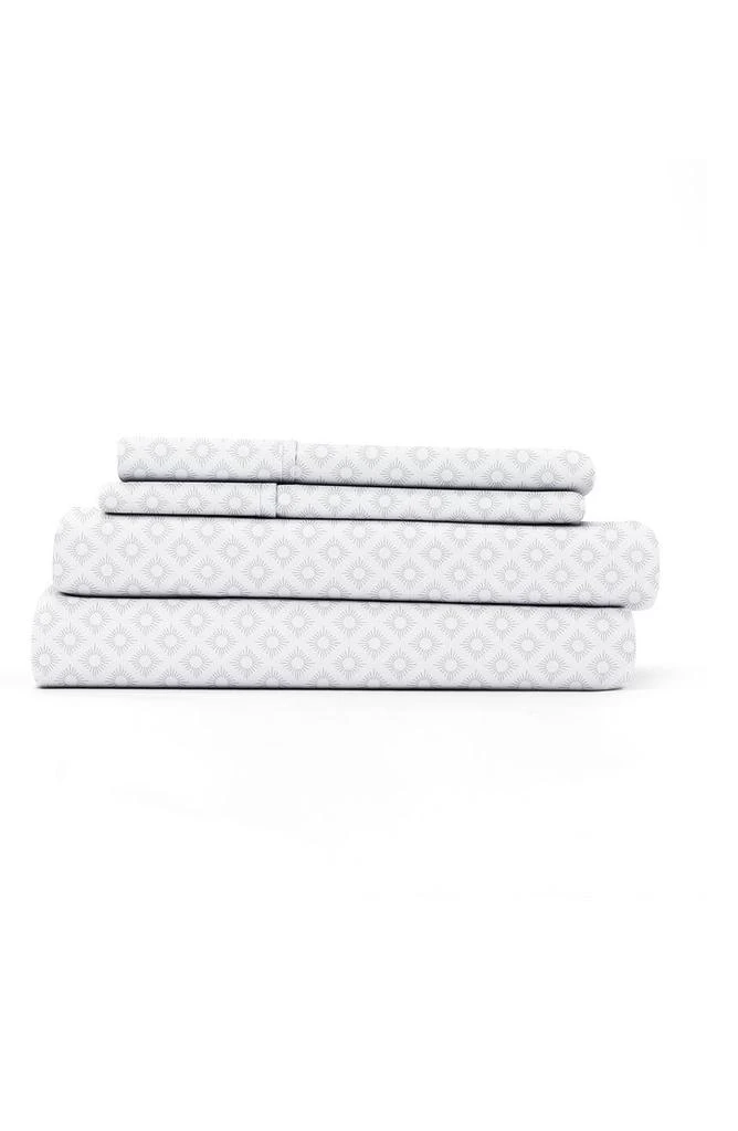 IENJOY HOME HOME SPUN Premium Ultra Soft Polaris Pattern 4-Piece Bed Sheet Set