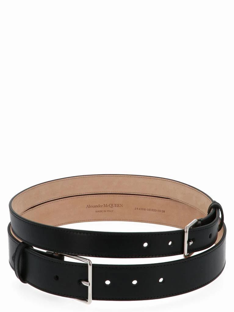 Alexander McQueen Alexander McQueen Double Buckle Belt 3