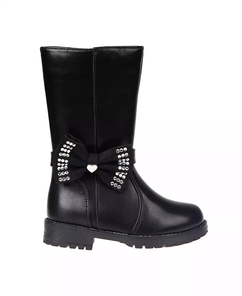 Vince Camuto Toddler Girls Tall Bow with Rhinestones Boot 2