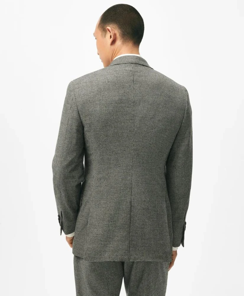 Brooks Brothers Slim Fit Houndstooth Wool-Cashmere Suit Jacket 3