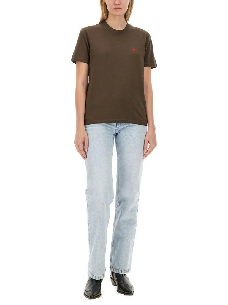 AMI AMI Paris Ami de Coeur Crewneck Short-Sleeved T-Shirt 3