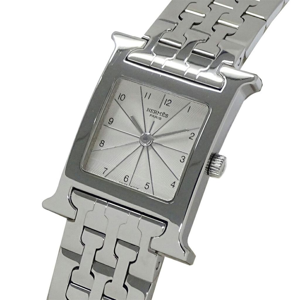 Hermes Heure H Stainless Steel Wristwatch (Pre-Owned)