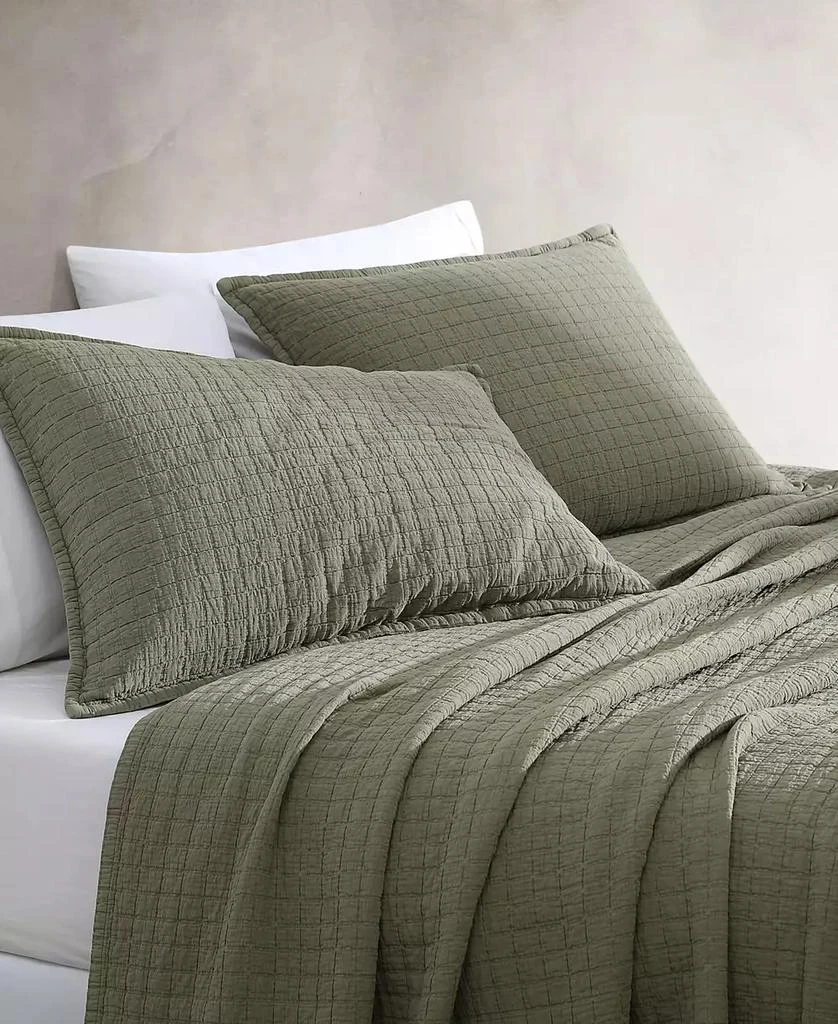 Calvin Klein Essential Garment Washed Cotton Jacquard Coverlet 3