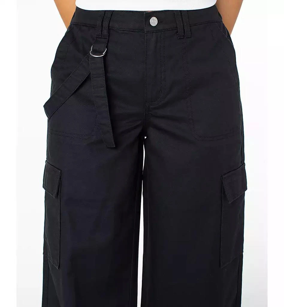Celebrity Pink Juniors' Cargo Strap Wide-Leg Pants 5