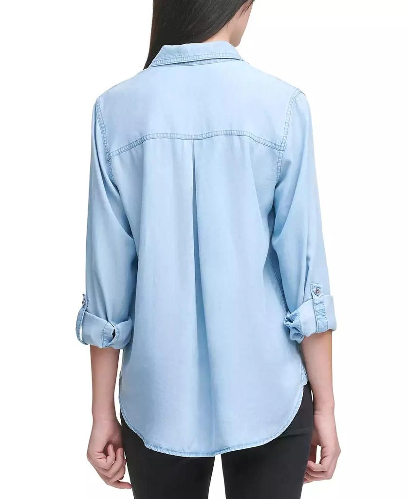 Calvin Klein Petite Utility Shirt 2