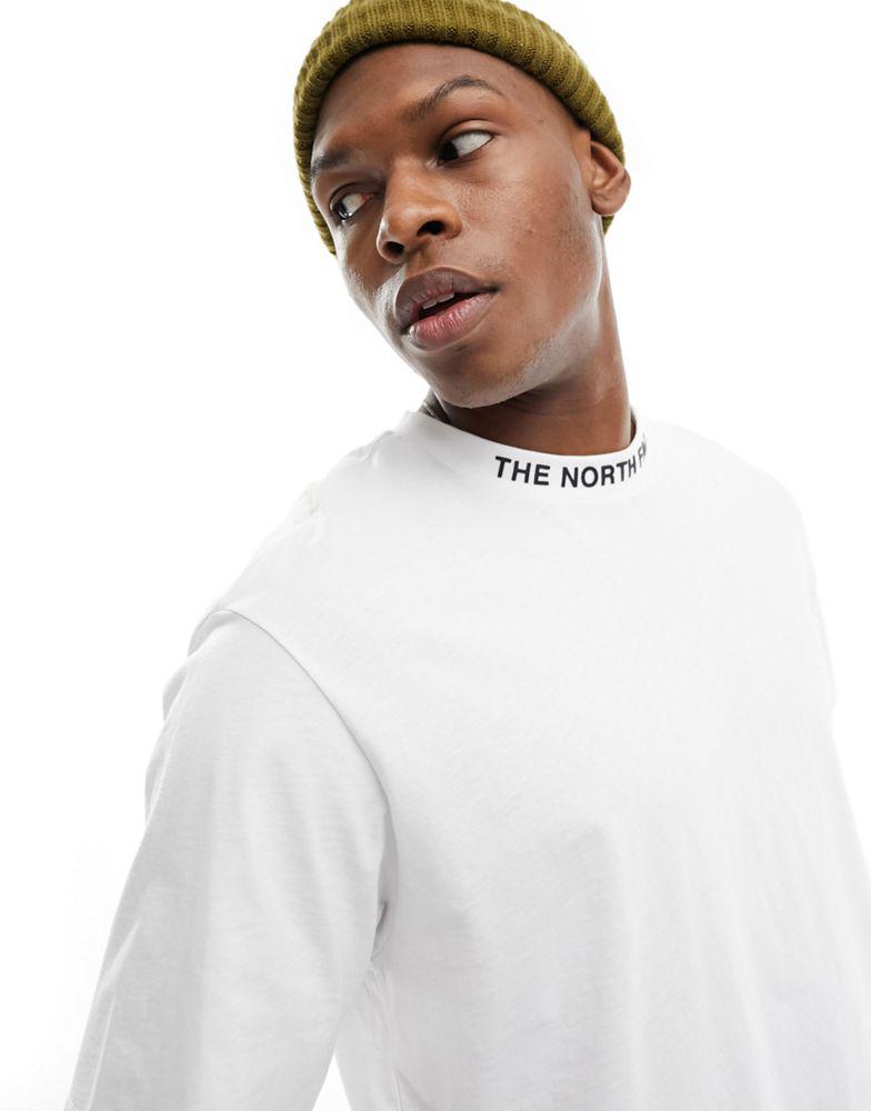 The North Face The North Face Zumu taped logo t-shirt in white