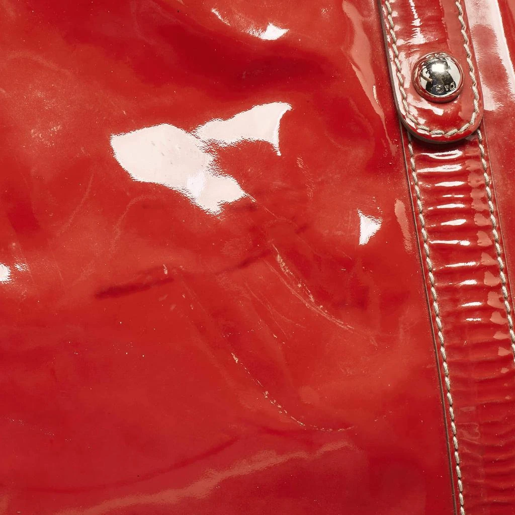 Dolce & Gabbana D&G Red Patent Leather Estelle Tote 8