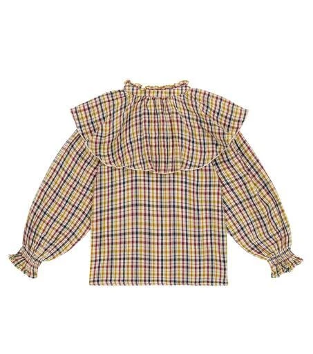 The New Society Berenice checked cotton top 4