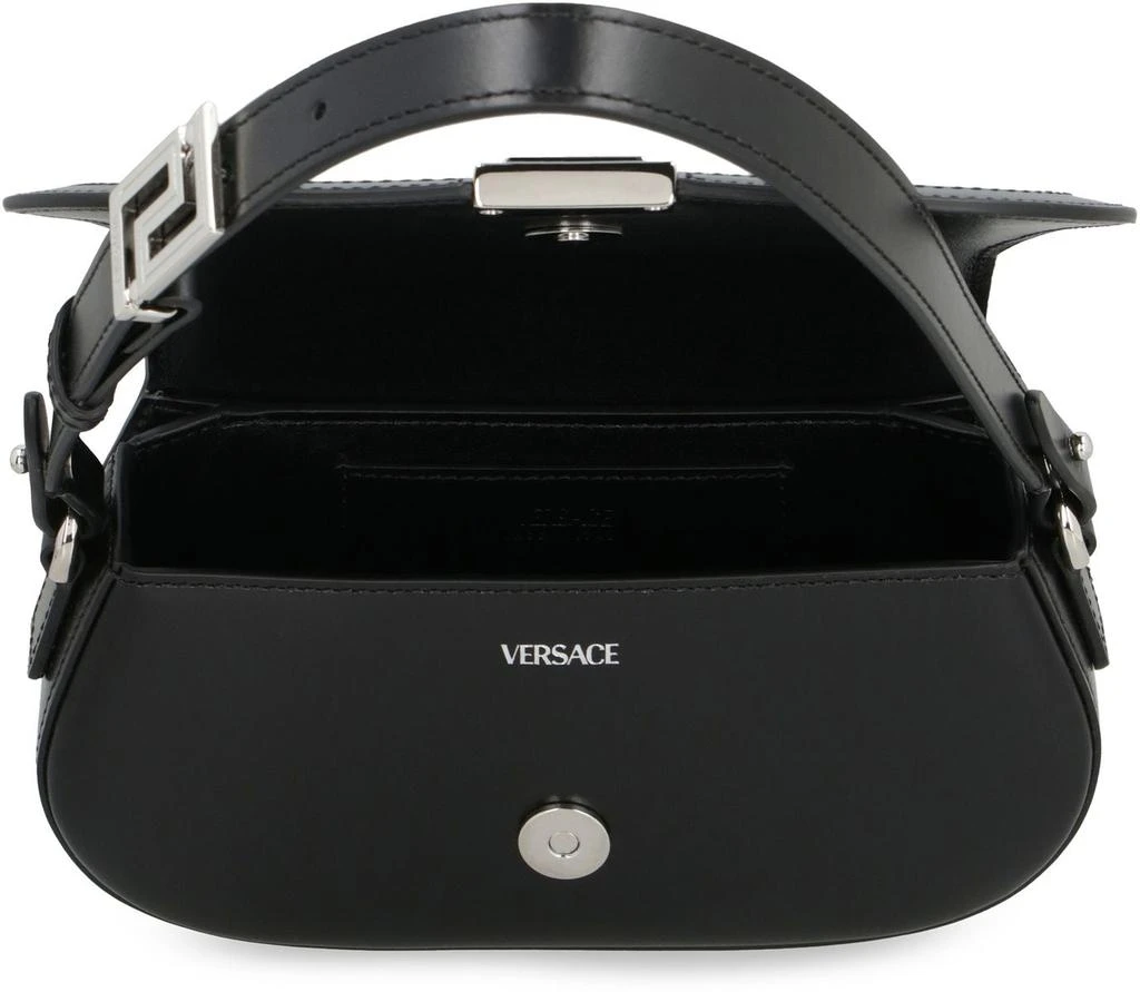 Versace Versace Greca Goddess Mini Leather Shoulder Bag 4