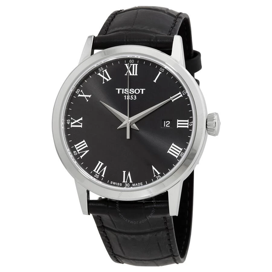 Tissot T-Classic Quartz Black Dial Men's Watch T129.410.16.053.00 1