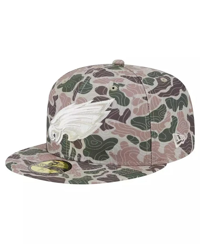 New Era Men's Philadelphia Eagles Geo Camo 59FIFTY Fitted Hat 1